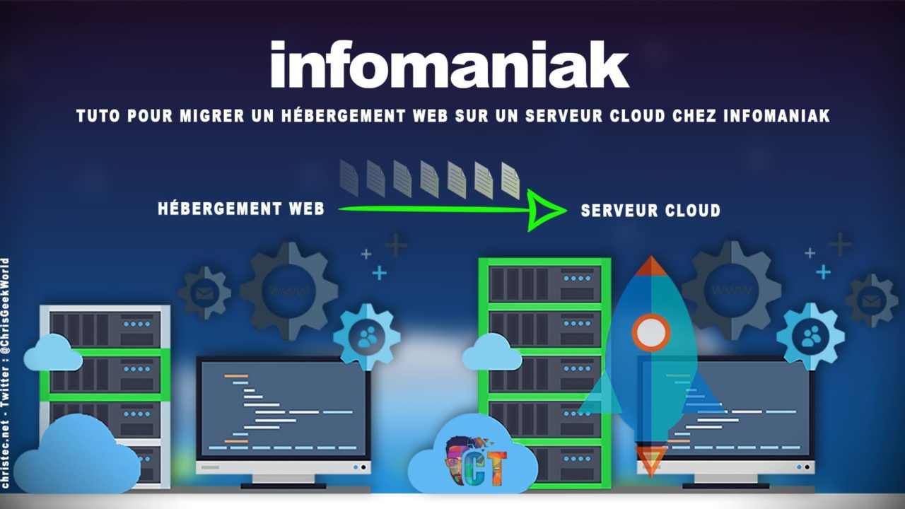 Tuto pour migrer un hébergement web sur un serveur cloud chez infomaniak