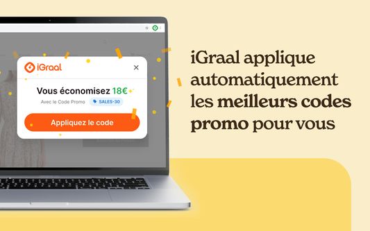 iGraal - Cashback & codes promo Capture d'écran