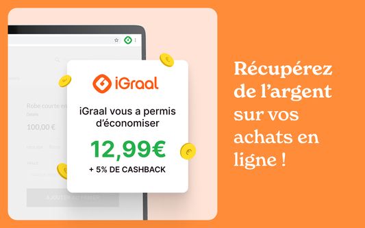 iGraal - Cashback & codes promo Capture d'écran