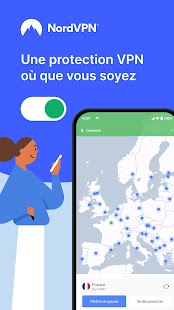 NordVPN : VPN sûr, en un clic Capture d'écran