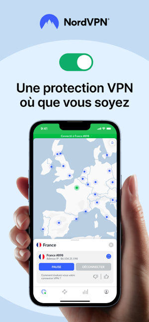 ‎NordVPN : VPN ultra-rapide Capture d'écran