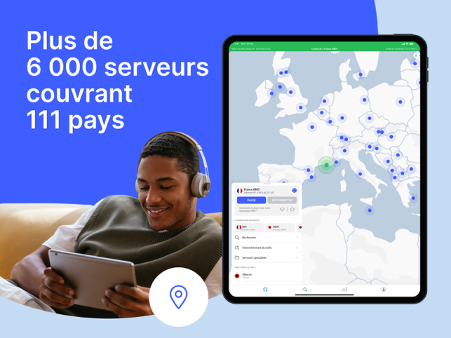 ‎NordVPN : VPN ultra-rapide Capture d'écran