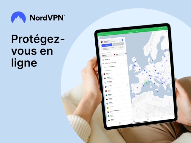 ‎NordVPN : VPN ultra-rapide Capture d'écran