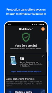 Bitdefender Mobile Security Capture d’écran