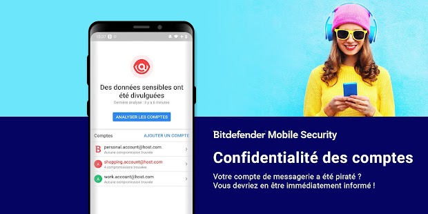 Bitdefender Mobile Security & Antivirus Capture d'écran