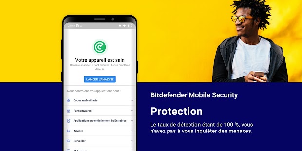 Bitdefender Mobile Security Capture d'écran