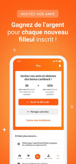 ‎iGraal-Cashback & Codes Promo Capture d'écran