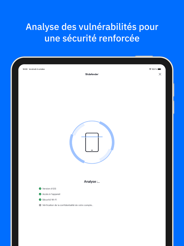 ‎Bitdefender Mobile Security Capture d’écran