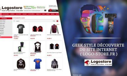 Geek Style découverte du site Internet ( logo-store.fr )