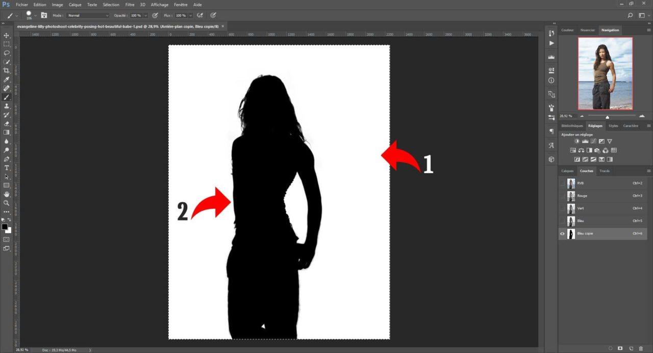 Détourage Professionnelle Des Cheveux Sur Photoshop - ChrisTec