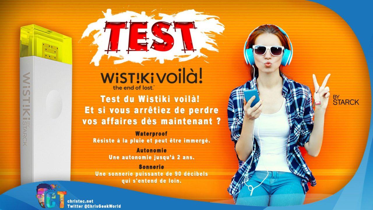 Test du Wistiki voilà!