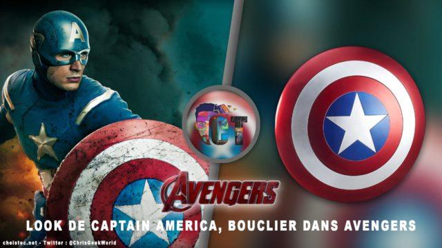 Look de Captain America dans Avengers ( Bouclier )