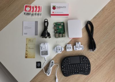 image Test du kit média center Raspberry PI 3 B+ de Kubii 4