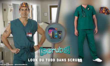 Look du Todd dans la serie Scrubs ( bandana et blouse chirurgicale )