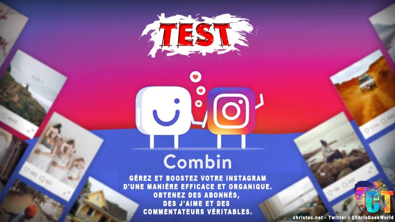 Test de Combin, gérer et booster votre Instagram d’une manière efficace et organique