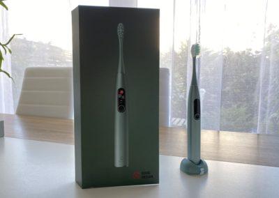 image Test de brosse à dents électrique connectée Oclean X Pro, avec écran tactile !! 5