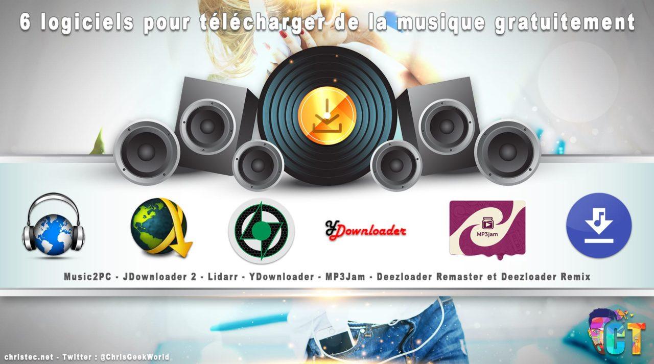télécharger de la musique gratuitement avec 6 logiciels