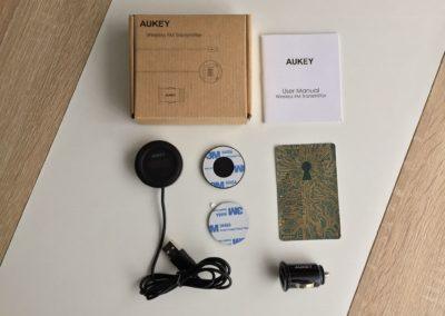 image Test du transmetteur Bluetooth / FM Aukey avec chargeur USB pour voiture 2
