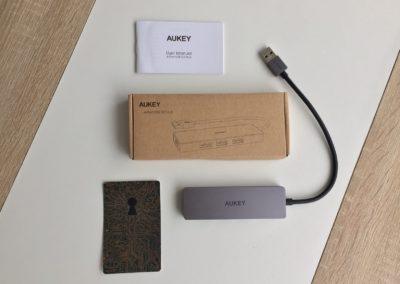 image Test du hub USB 3.0 4 ports ultra slim de Aukey 3