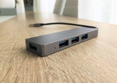 image Test du hub USB 3.0 4 ports ultra slim de Aukey 4
