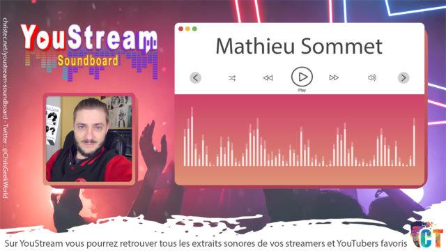 YouStream Mathieu Sommet
