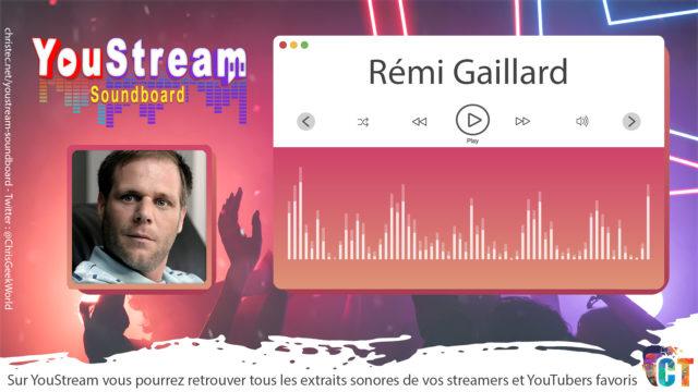 YouStream Rémi Gaillard
