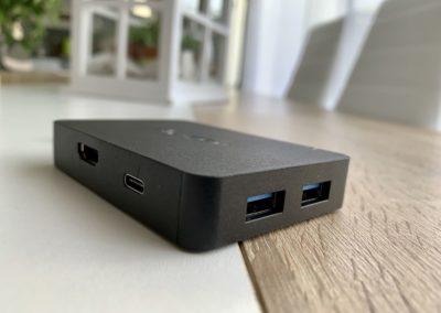 image Test du Hub USB C 60W (Power Delivery) 4 Ports USB 3.0, Port HDMI (4K) de Aukey 7