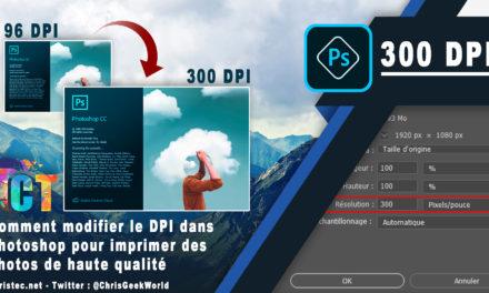 Comment modifier le DPI dans Photoshop pour imprimer des photos de haute qualité