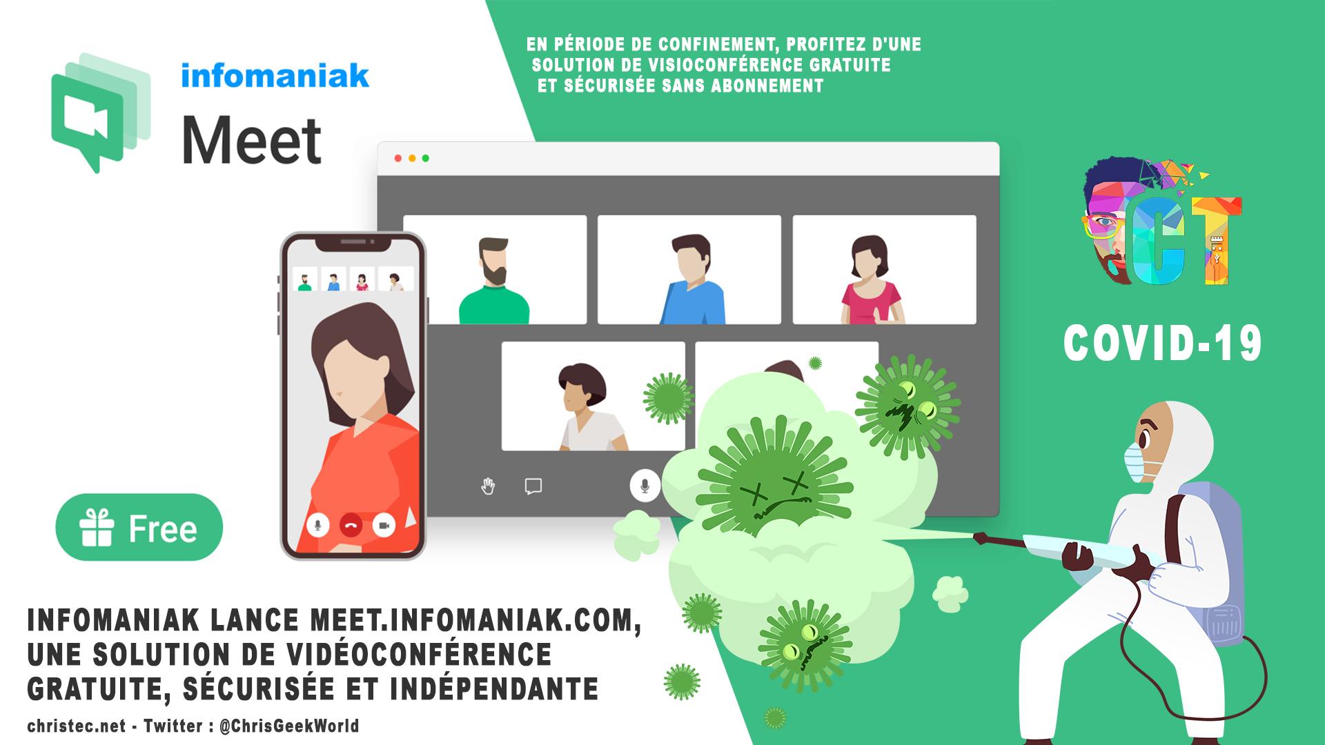 image en-tête Infomaniak lance meet.infomaniak.com, une solution de vidéoconférence gratuite, sécurisée et indépendante