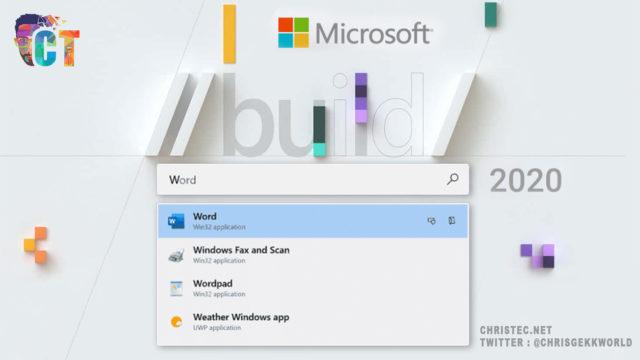 Conférence Build Microsoft 2020, toutes les fonctionnalités intéressantes de Windows 10 annoncées