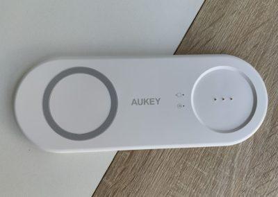 image Test de la veilleuse avec chargeur sans fil pour smartphone de chez Aukey 5