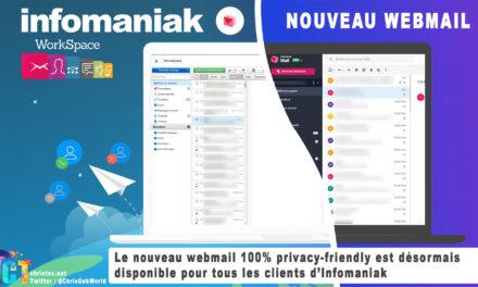 Infomaniak lance son nouveau webmail 100% privacy-friendly