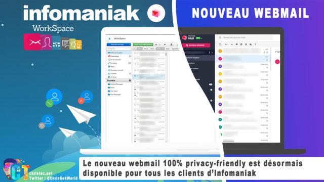 Infomaniak lance son nouveau webmail 100% privacy-friendly
