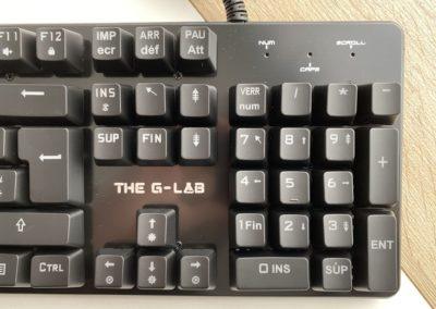 image Test du clavier mécanique gamer G-LAB Keyz CARBON V3 4