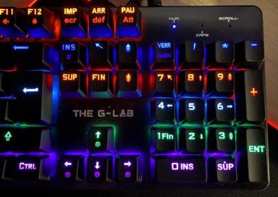 image Test du clavier mécanique gamer G-LAB Keyz CARBON V3 16