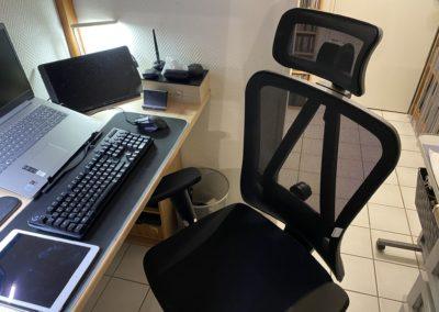 image Test d’une des meilleures chaises de bureau ergonomique de MFavour 06