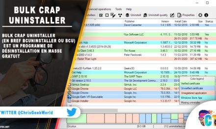 Télécharger Bulk Crap Uninstaller sur ChrisTec