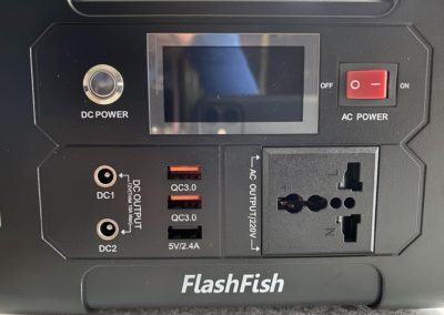 image Test batterie FlashFish E200 200W + Panneau solaire Flashfish SP50 50W 13