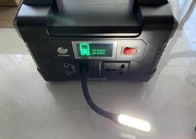 image Test batterie FlashFish E200 200W + Panneau solaire Flashfish SP50 50W 04