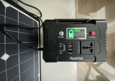 image Test batterie FlashFish E200 200W + Panneau solaire Flashfish SP50 50W 21