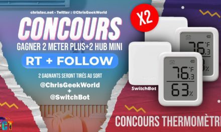 Switchbot Outdoor Meter , le thermometre connecté pour mettre à l'extérieur  