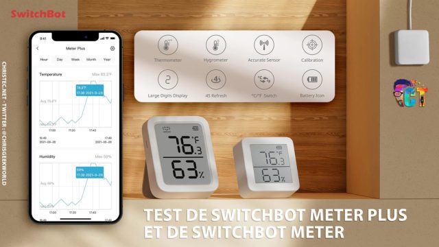 Test de thermomètre connecté – économiser de l’énergie avec SwitchBot