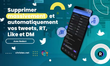 Supprimer massivement et automatiquement vos tweets, RT, Like et DM avec Redact