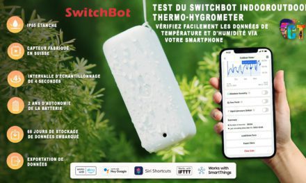 Test du SwitchBot Indoor Outdoor Thermo Hygrometer: Un outil de surveillance environnementale intelligent