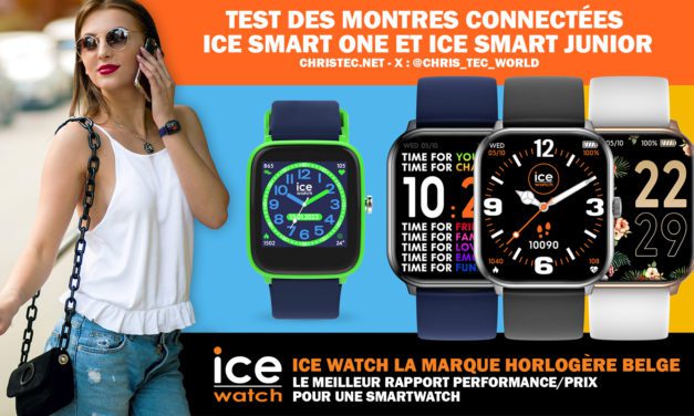 Test des montres connectées abordables ICE Smart One et Smart Junior