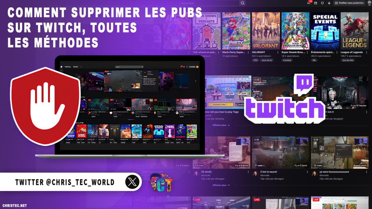 Comment supprimer les pubs sur Twitch – toutes les méthodes