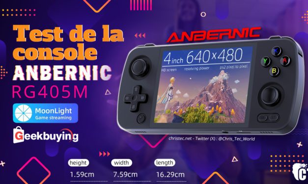 Anbernic RG405M – Test d’une des meilleures consoles rétro gaming