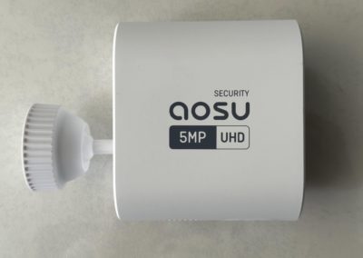 image Test des caméras de sécurité AOSU C7S Système SolarCam Max 12