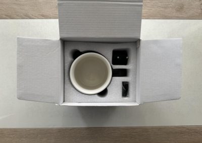 image Test de la tasse chauffante et chargeur sans fil QI Muggo Volt 05