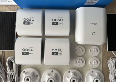 image Test du kit de caméras de surveillance IA AOSU SolarCam System Pro 10